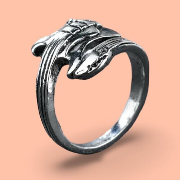 Boho Rocker Guitar Spoon Ring #769 - Picture 9 of 9